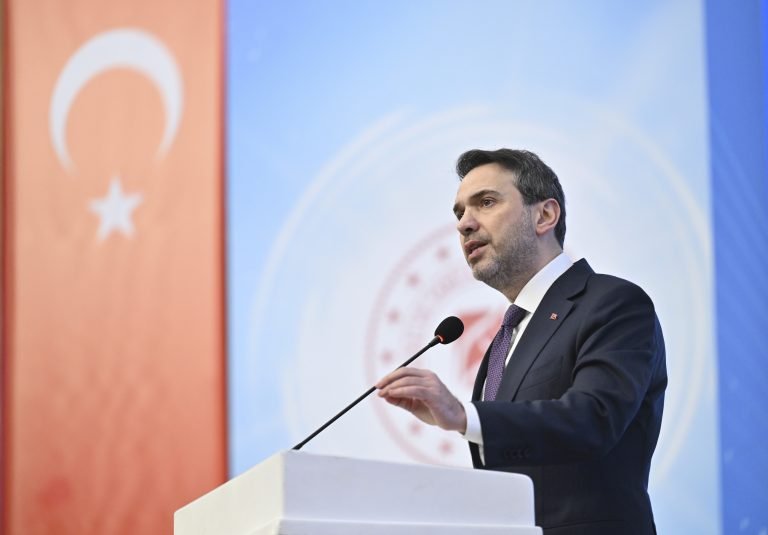 Turkish Energy Minister Alparslan Bayraktar [Anadolu Agency]