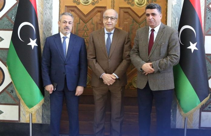 High-Level Meeting at Central Bank of Libya for Oil Production Boost